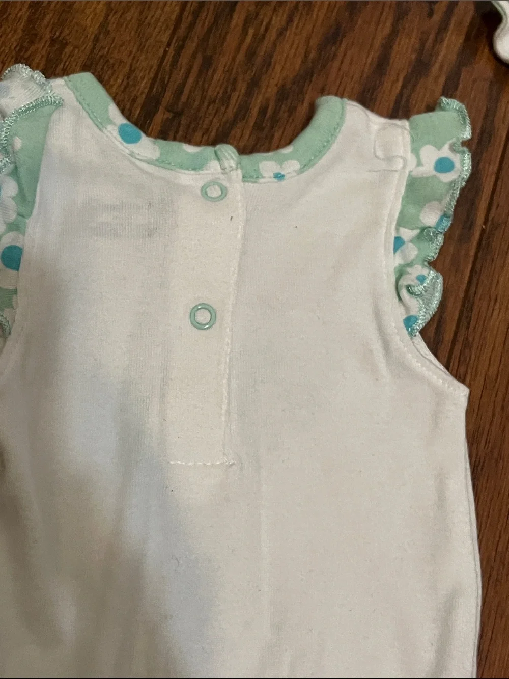 Carter's Mint Floral Elephant 4-Piece Baby Hat Set